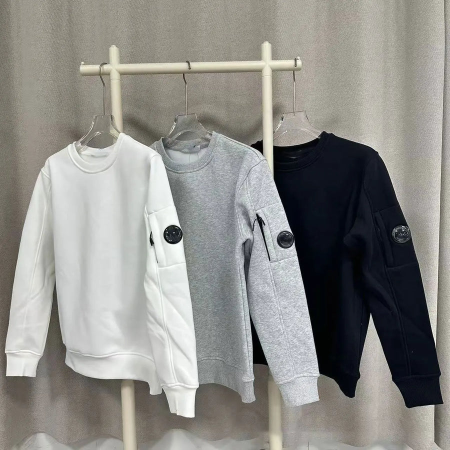 Pull Homme Élégant – Col Rond, Style et Confortable